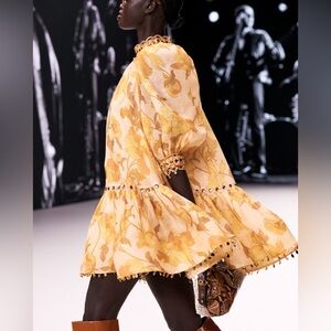 Zimmermann Tempo Rouleau Jeweled Mini Dress